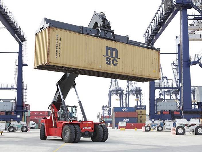Drg Gloria Container Handler Kalmarglobal
